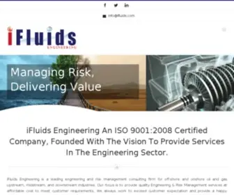 Ifluids.com(IFluids Engineering) Screenshot