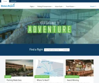 Iflyboise.com(City of Boise) Screenshot
