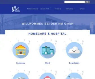 IFM-Medical.de(Startseite) Screenshot