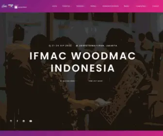 Ifmac.net(International Woodworking Furniture Manufacturing Component Expo) Screenshot