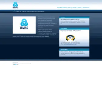 Ifmad.org(INTERNATIONAL FORUM ON MOOD & ANXIETY DISORDERS) Screenshot