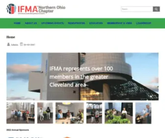 Ifmanorthernohio.org(Professional association for facility management industry) Screenshot