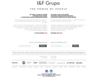 Ifmccann.com(I&amp;F GRUPA) Screenshot