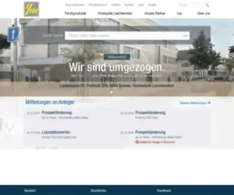 IFM.li(Der Fondsplatz Liechtenstein) Screenshot