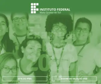 IFMS.edu.br(IFMS Instituto Federal de Mato Grosso do Sul) Screenshot