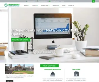 Ifnetwork.biz(Independents Fiber Network) Screenshot