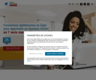 Ifocop-Experiences.fr(Formations en ligne reconnues par L'État) Screenshot