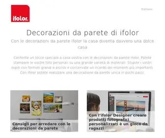 Ifolor-Decorazione-Parete.ch(Crea decorazioni da parete uniche online) Screenshot