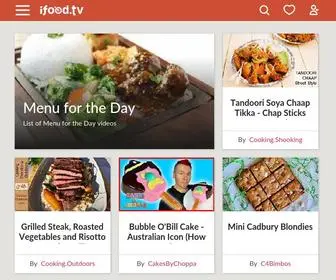 Ifood.tv(Best Video Recipes and Cooking Shows) Screenshot