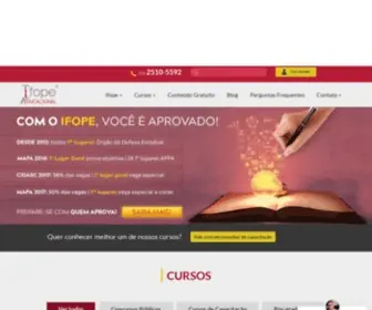 Ifope.com.br(Ifope Educacional) Screenshot