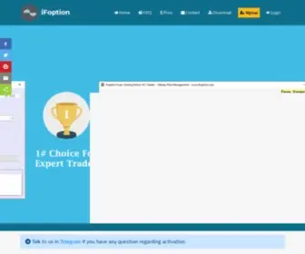 Ifoption.com(Download IQ Option Trading Robot) Screenshot