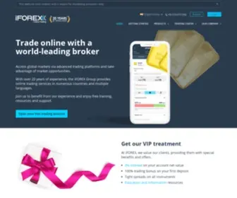 Iforex-One.in(Online opportunities with iFOREX) Screenshot