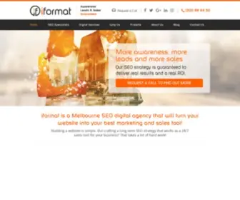 Iformat.com.au(SEO Company Melbourne) Screenshot