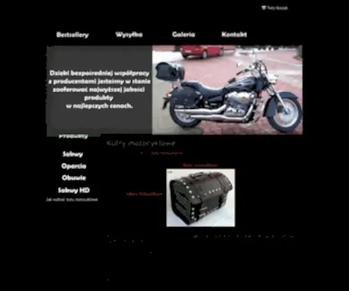Ifoxi.pl(Kufry i sakwy motocyklowe) Screenshot