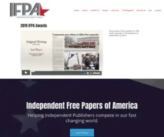 Ifpa.com(IFPA Independent Free Papers of America) Screenshot