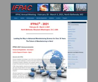 IfpacGlobal.org(IFPAC Home) Screenshot