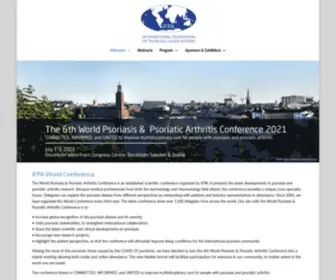 Ifpaworldconference.com(WPPAC 2021) Screenshot