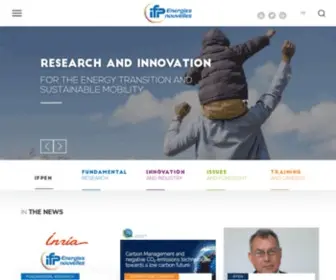 IFP.com(IFP Energies nouvelles) Screenshot