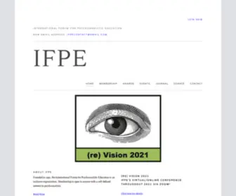 Ifpe.org(IFPE) Screenshot