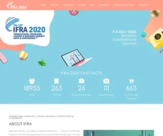 Ifra-Indonesia.com(International Franchise License & Business Concept Expo & Conference 2020) Screenshot