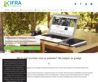Ifra.nl(Webbureau IFRA uit Elst; Webbouwer van wordpress websites die jóuw passie uitstralen) Screenshot