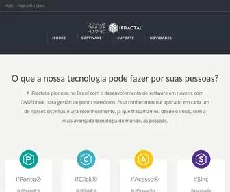 Ifractal.srv.br(IFractal Desenvolvimento de Software) Screenshot