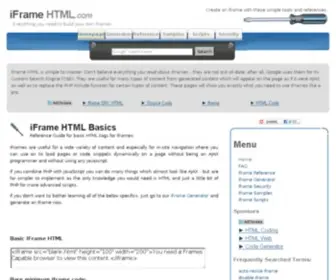 Iframehtml.com(IFrame HTML) Screenshot