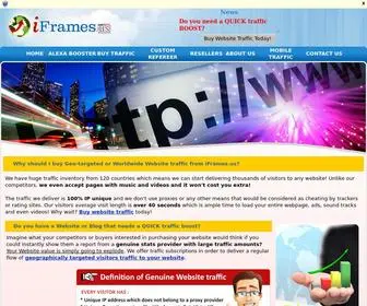 Iframes.us(Buy Bulk Traffic) Screenshot