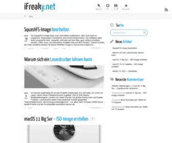 Ifreaky.net(Blog) Screenshot