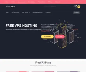 IfreevPS.com(Portal Home) Screenshot