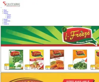 Ifreezefood.com(My WordPress Website) Screenshot