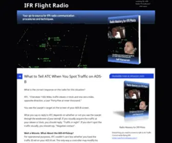 Ifrflightradio.com(Ifrflightradio) Screenshot