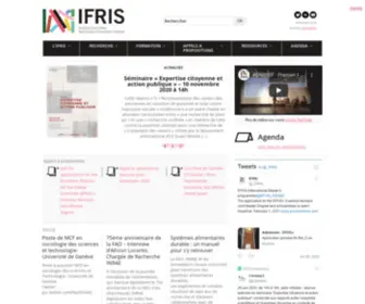 Ifris.org(L'IFRIS) Screenshot