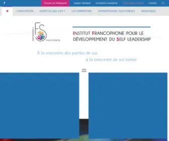 IFS-Association.com(La thérapie IFS (Internal Family Systems) dans le monde francophone) Screenshot