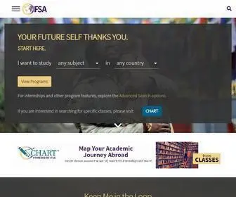 Ifsa-Butler.org(Focused Study Abroad) Screenshot
