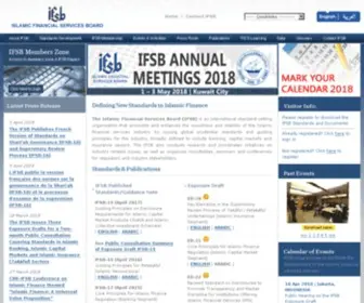 IFSB.org(Islamic Financial Services Board (IFSB)) Screenshot