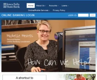 Ifsbank.com(Iowa Falls State Bank) Screenshot