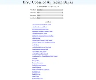 IFSC-Code.in(IFSC Code) Screenshot