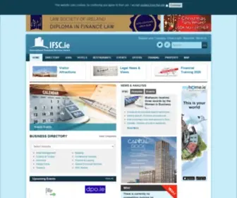 IFSC.ie(Ireland's International Financial Services Centre) Screenshot