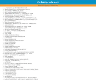Ifscbank-Code.com(Bank IFSC) Screenshot