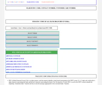 Ifscbankingcode.com(IFSC CODE) Screenshot