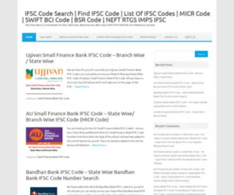 Ifsccodesearch.co.in(IFSC Code Search) Screenshot