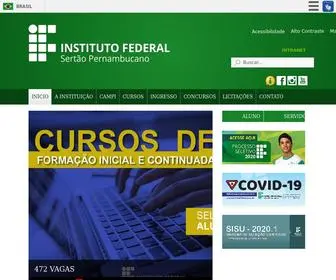 Ifsertao-PE.edu.br(IFSertãoPE) Screenshot