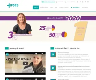 Ifses.es(IFSES Academia Oposiciones Enfermeria y EIR 2020) Screenshot
