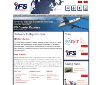 Ifsgroup.com(IFS Global Logistics) Screenshot