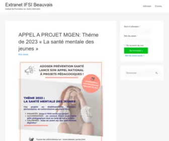 Ifsi-Beauvais.fr(Institut de Formation en Soins Infirmiers) Screenshot