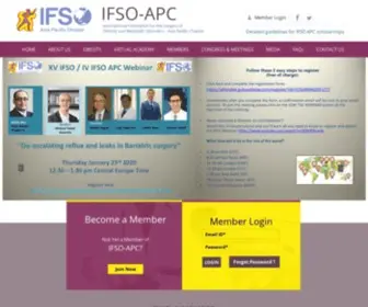 Ifso-APC.com(Obesity & Bariatric Surgery) Screenshot