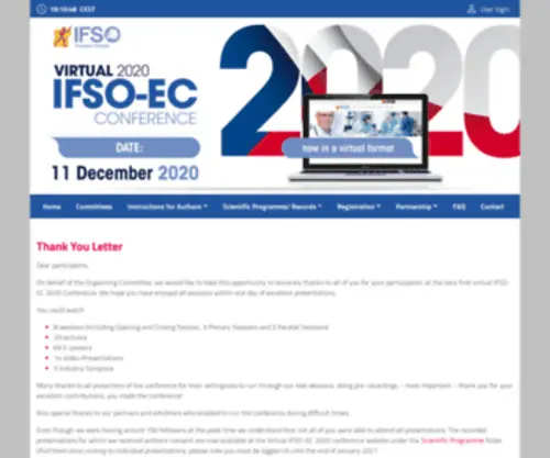 Ifso-EC2020.com(GCon) Screenshot