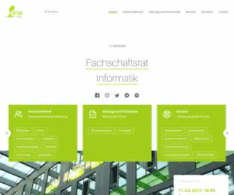 IFSR.de(FSR Informatik der TU Dresden) Screenshot