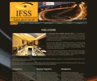 Ifssksa.com(Integrated Future Solutions Systems(IFSS)) Screenshot